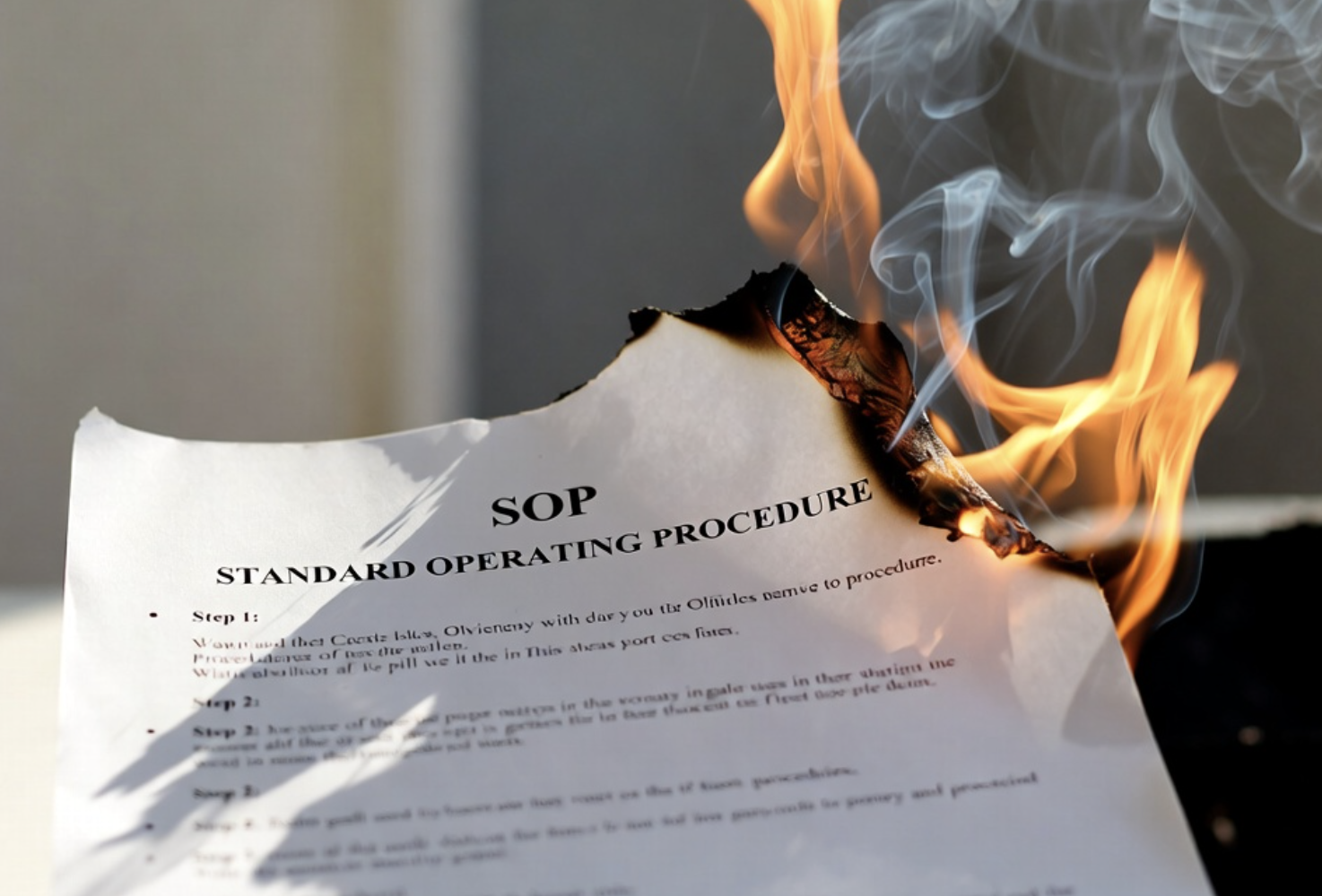 Your SOPs Are Designed for Humans (And Why That's Costing You Money)